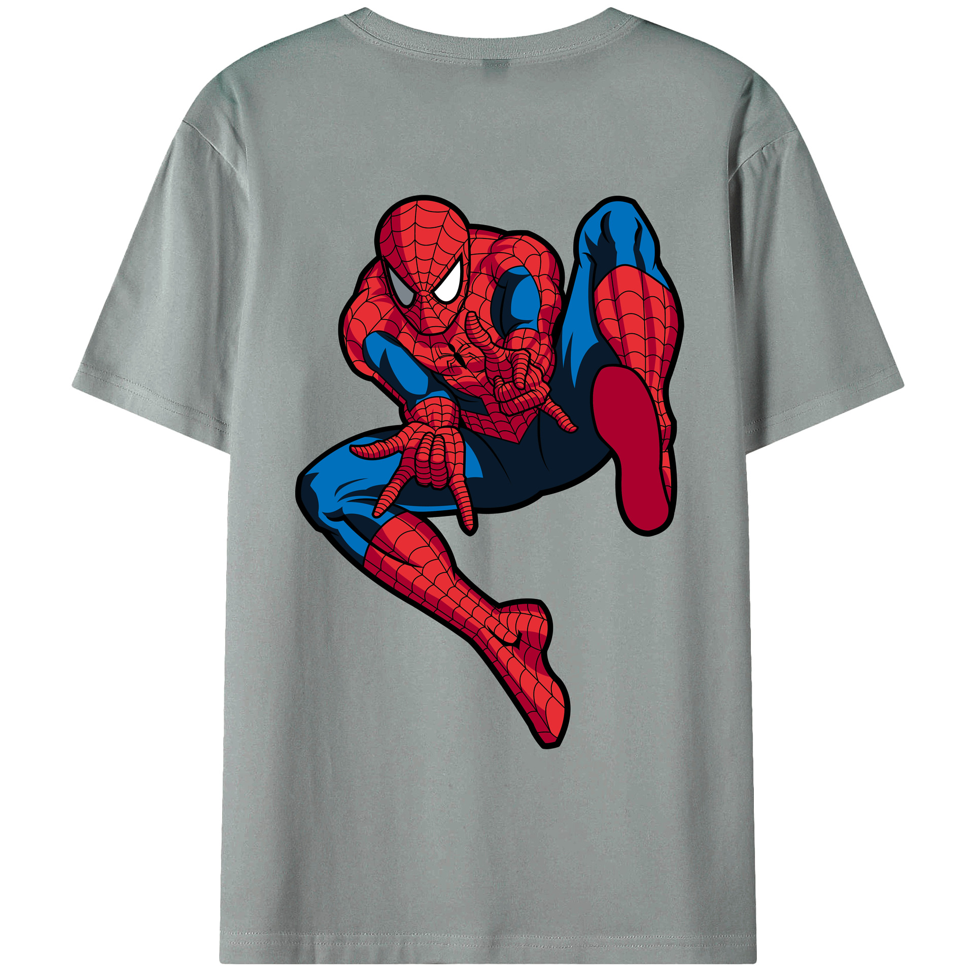 （画像用） アベンジャーズ The Avengers 綿100％ メンズ半袖Tシャツ（バックプリント） 通気性